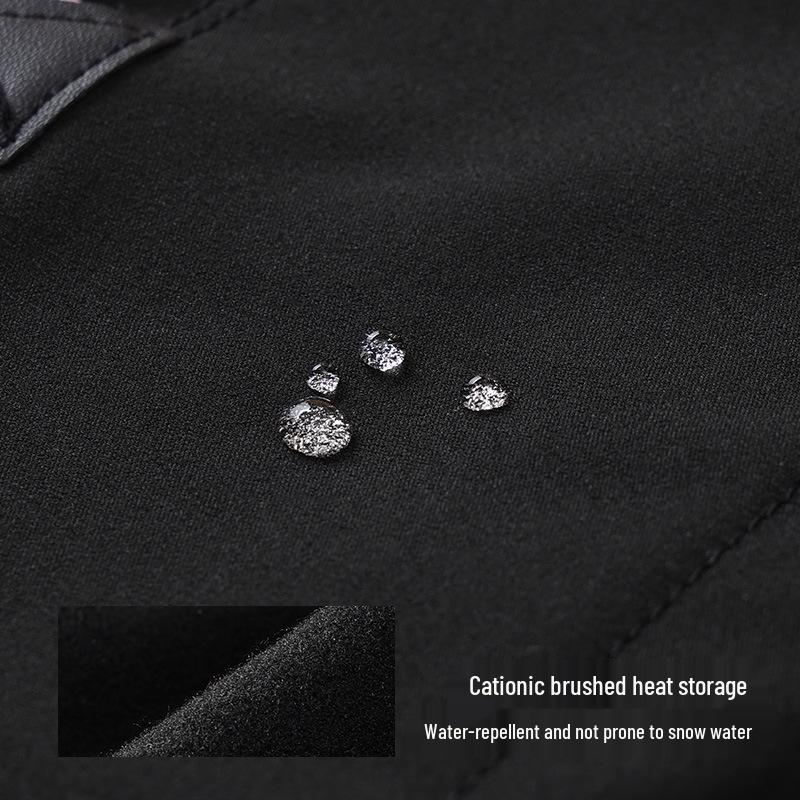 Unisex Thickened Fleece Winter Ski Mask - Warm, Windproof, Coldproof, for Autumn Outdoor Cycling