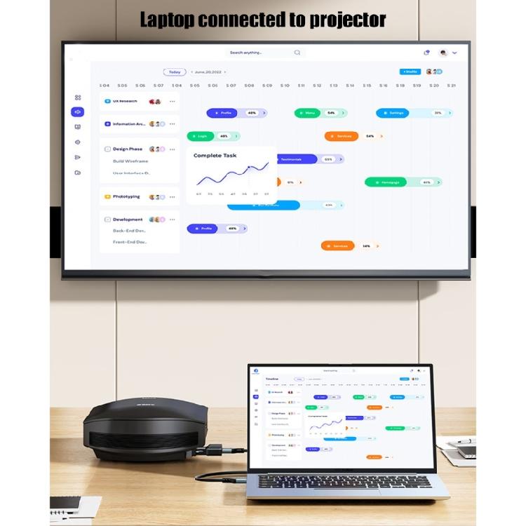 1080P HDMIcompatible Female to Male VGA Converters Video Output for PC Laptop TV Monitors Projectors Low Power Consumption