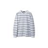 Customellow Grey STripe Long Sleeve T shirT cwTas25215gyx