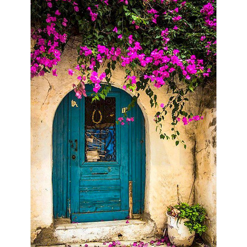 CHENISTORY Diy Painting By Numbers Craft Kits For Adults flower Picture With Numbers Drawing Oil Canvas Painting Home Decor Gift