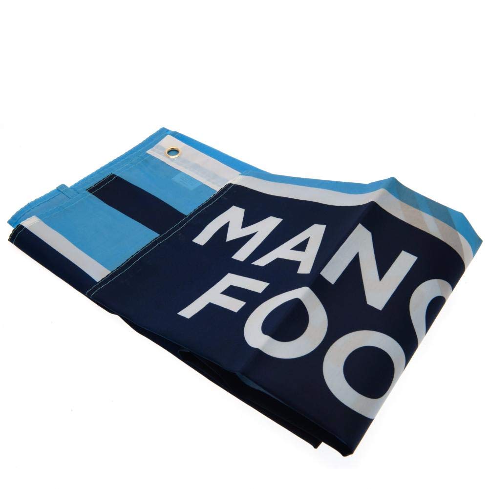 Sports Flag FOCO Large Size Manchester City Sky Blue 5x3 Feet