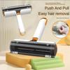 Multifunctional Lint Rollers Efficient Pet Hair Removal Brush with Scraper for Couch Sofa Carpets Clothing Portable Fur Cleaning