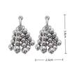 Chic Metal Ball Tassel Earrings - European & American Style