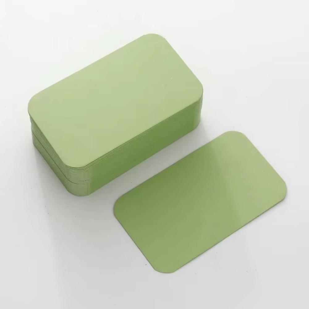 100pcs/box Colorful Kraft Paper Card Blank Message Thank You Card Business Card  Learning Card