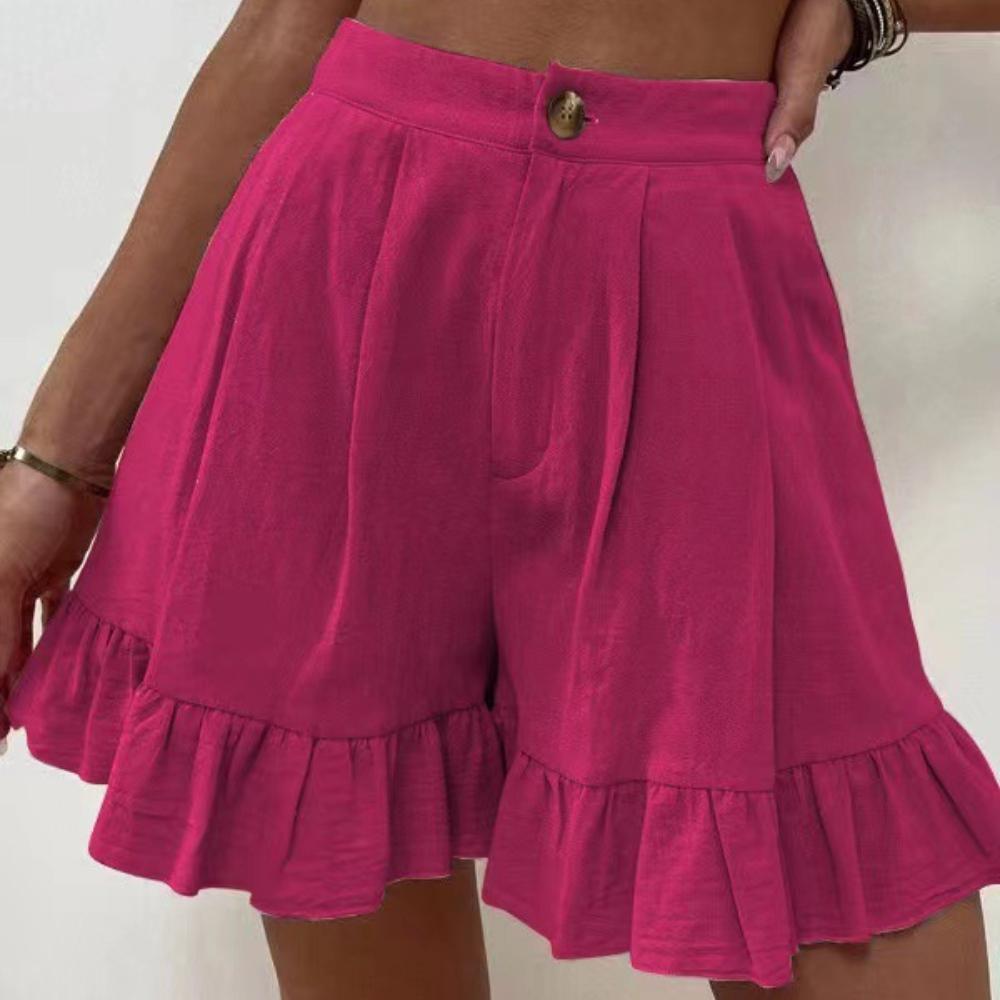 

Летняя верхняя одежда, повседневные широкие свободные шорты, женские шорты с высокой талией 2XL