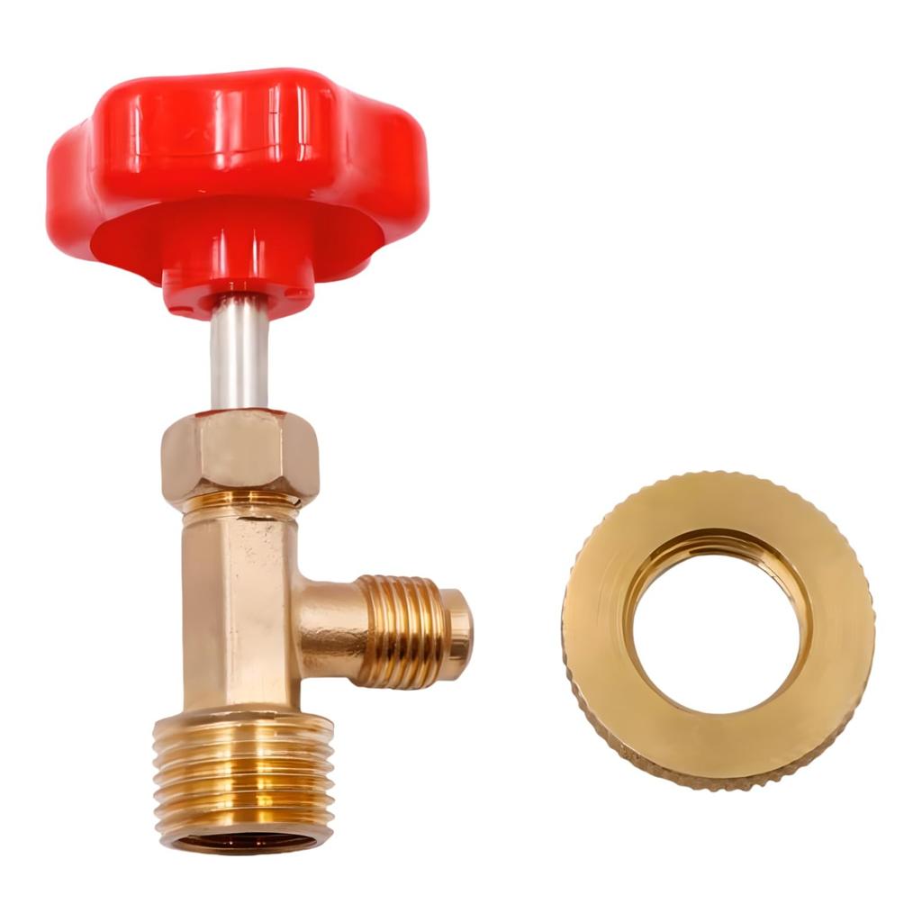 Tap Valve HFC-134a for Automobile Air Conditioner Filling, Bottle Opener Valve M14 x 1/4 (Set of 1)