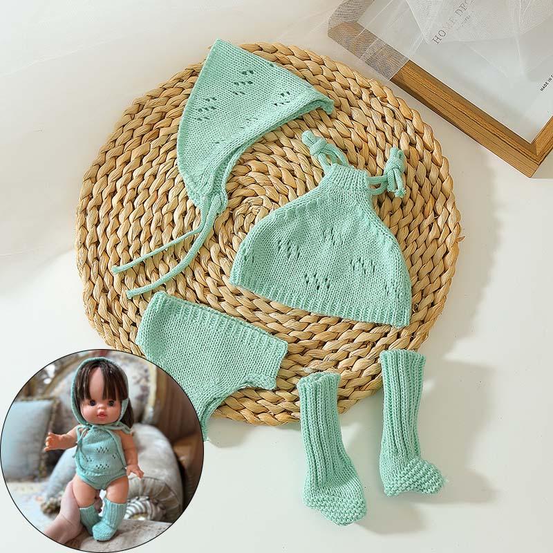 Fashion Doll Clothes for 13.39inch Reborn Doll 33cm Baby Dolls Clothes Accessories For Girls Dress Up DIY Toy Birthday Gifts