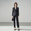 Women's Slim Fit Notched Lapel Business Suit Set