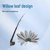 Willow Leaf Sinkers: Anti-snag Water Drop Pendant with Ring for Sea Rod Casting