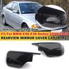 For LHD BMW 3 Series E46 E39 1998-2003 ABS Car Rearview Side Mirror Cover Wing Cap Exterior Door Housing Trim Replacement Parts
