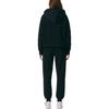 FILA Knitted Sweatpants Unisex Black Moderate Cuffed Pants FS2FPE4101X-BLK