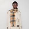 Burberry Narrow Check Cashmere Scarf