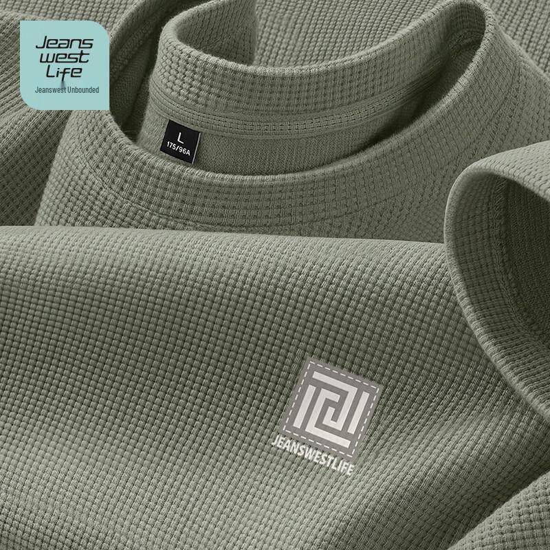 Jeanswest Life Men s Waffle Knit Short Sleeve T-Shirt 3XL