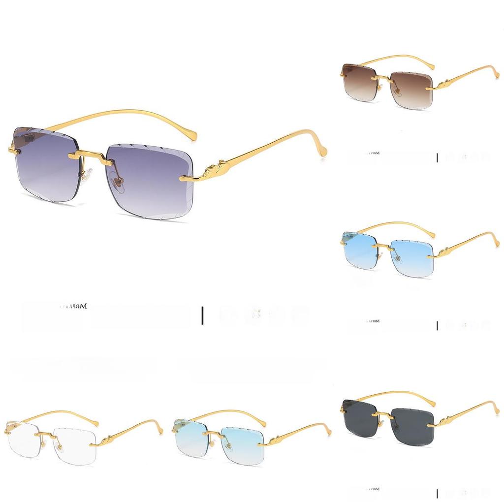 Leopardo Square Sunglasses For Men And Women With Metal Frame And Pc Lenses For Travel