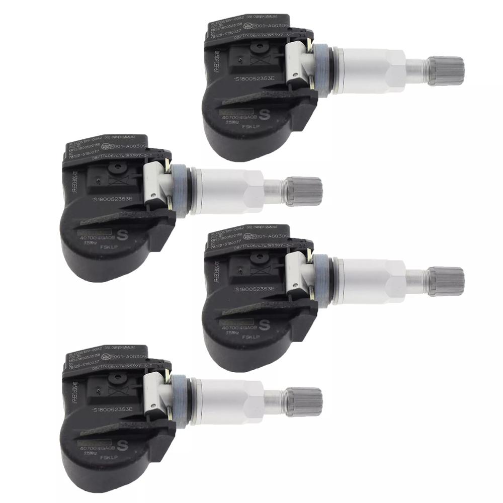 Set of 4 TPMS Tire Pressure Sensor for 2014 2015 Infiniti Q50 40700-4GA0A 315MHz