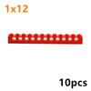 Technical Building Block MOC Combination Studded Long Beam with Hole Thick Bricks Compatible 3703 32018 3895 2730 3894 3701 3700