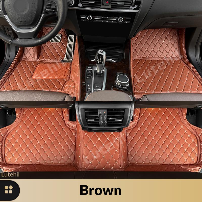 For Skoda Kodiaq 5-Seat 2025 2024      2018 2017 Car Floor Mats  Auto Foot Pads Carpet Cover Interior