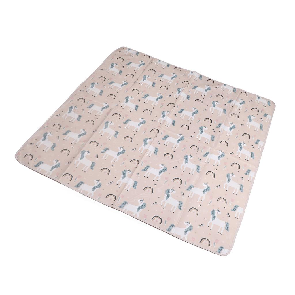 Dětská vysoká židlička Podložka na podlahu Víceúčelová Přenosná Vodotěsná Podložka na nepořádek po jídle pro Domov Venkovní