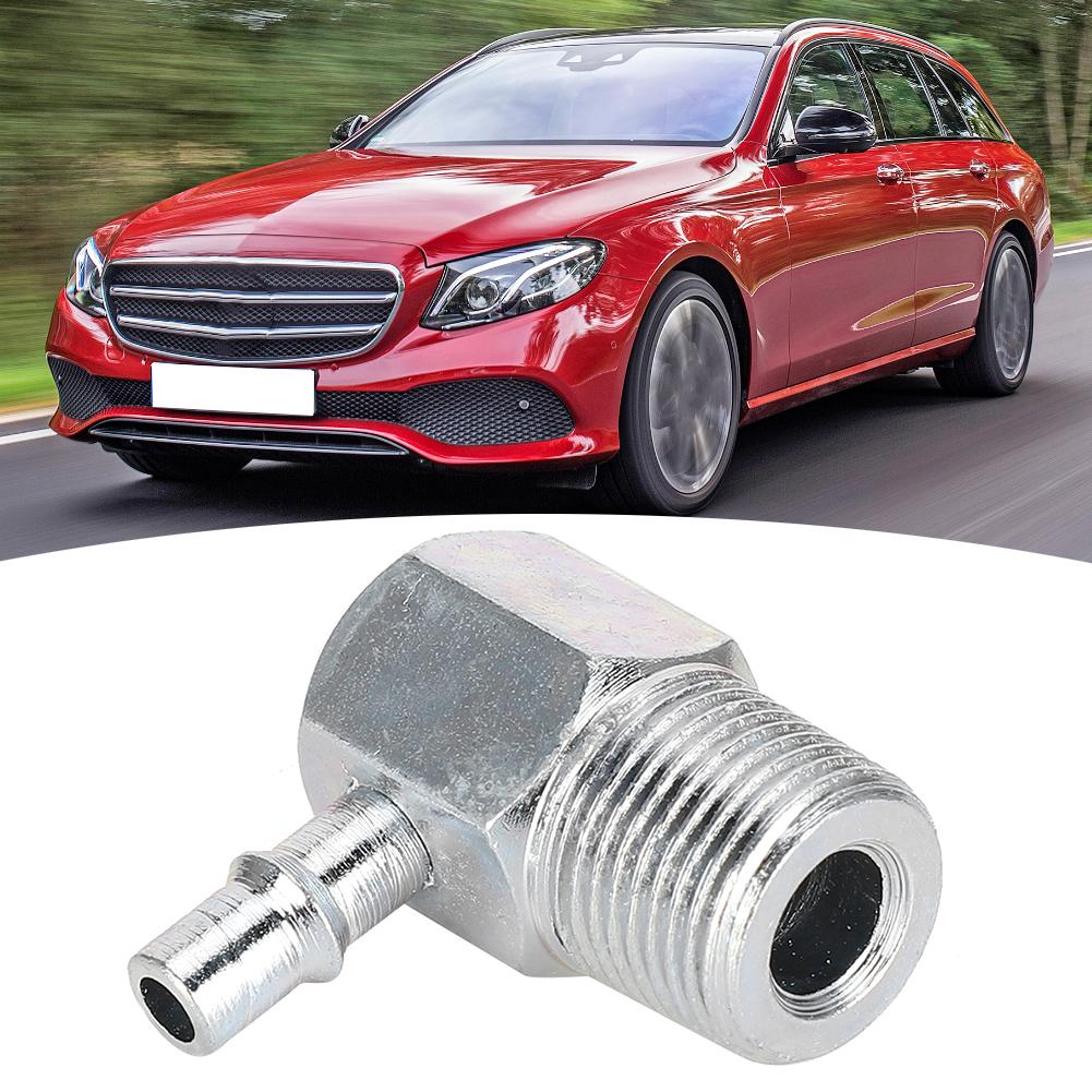 Intake Manifold Vacuum Fitting 90 Degrees  3 8NPT 1 4 Hose Nipple Car Modification 4535Z