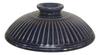 Banko Ware Ginpo Pottery Chrysanthemum Design Rice Cooker Lid (outer Lid) [Lid Only] (for 2 Cups of Rice, Lapis Lazuli Glaze) Blue