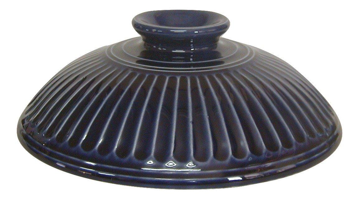 

Banko ware Ginpo Pottery Chrysanthemum design rice cooker lid (outer lid) [Lid only] (for 2 cups of rice, lapis lazuli glaze) Blue