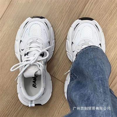 High-value Sports Shoes Spring Light Thick-soled Breathable Dad Shoes