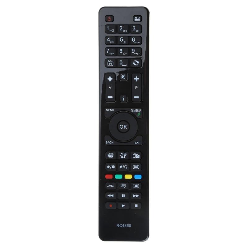 

Home Appliances for Smart TV Remote Control RC4860 for Hitachi TV 32TFNSFVPFHD/42HXT12U/28HXJ15UA/32HXC01UA/24HXC05 1 чёрный