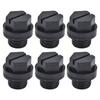 10PCS Drain Plug Fine Workmanship Simple Operation Rubber Material Small Volume 1/4in Swimming Pool