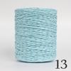2 Roll Natural Raffia Straw Yarn Colorful Threads For Summer Hand Knit Crochet Hat HandBag Cushion Baskets Hand Craft Material