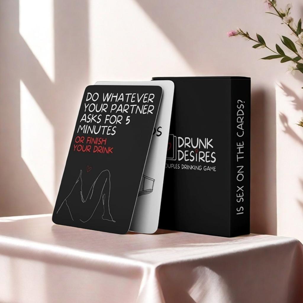 Drunk Couples Desires Card Game Interactive Card Party Board Card for Birthday Gifts New Year's Gifts