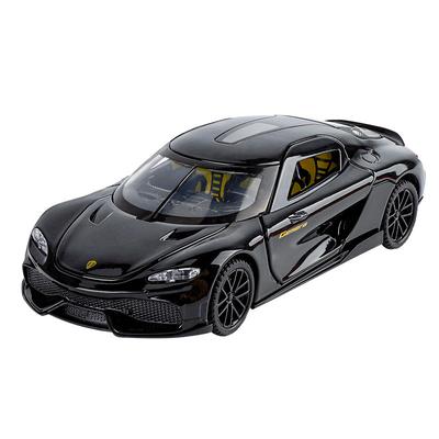 Modellino Auto in Lega Koenigsegg Gemera GT 1/32, Suono e Luci Simulate, Giocattolo per Bambini, Ornamenti da Collezione, Regali di Compleanno per Ragazzi