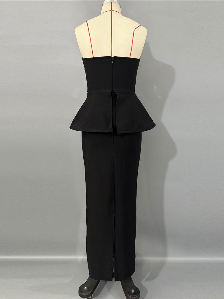 New Fashion Sexy Bodycon Evening Gown - Slimming Bandage Dress for Autumn