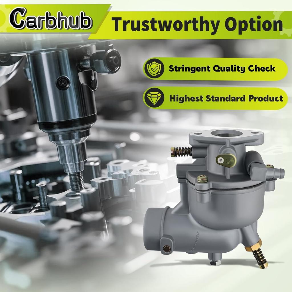 Carbhub Carburetor Replacement For 390323 394228 398170 7HP 8HP 9HP Horizontal Engines Troybilt Carb