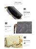 Chic Calfskin Mini Bag - Diamond Pattern Chain Crossbody