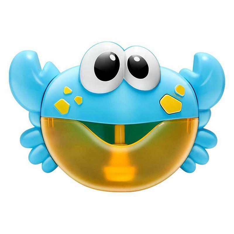 Adorable Red Plastic Cartoon Crab Baby Bath Toy With Music And Bubble Fun Machine