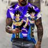 Summer Men's Breathable Gym Goku Tops Dragon Ball