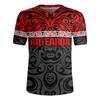 3D Printed New Zealand Rugby-Jersey Silver Fern Flag Styles V Neck T Shirt NZ Jersey V-Neck T-Shirts Men Cool Short Sleeves Tees