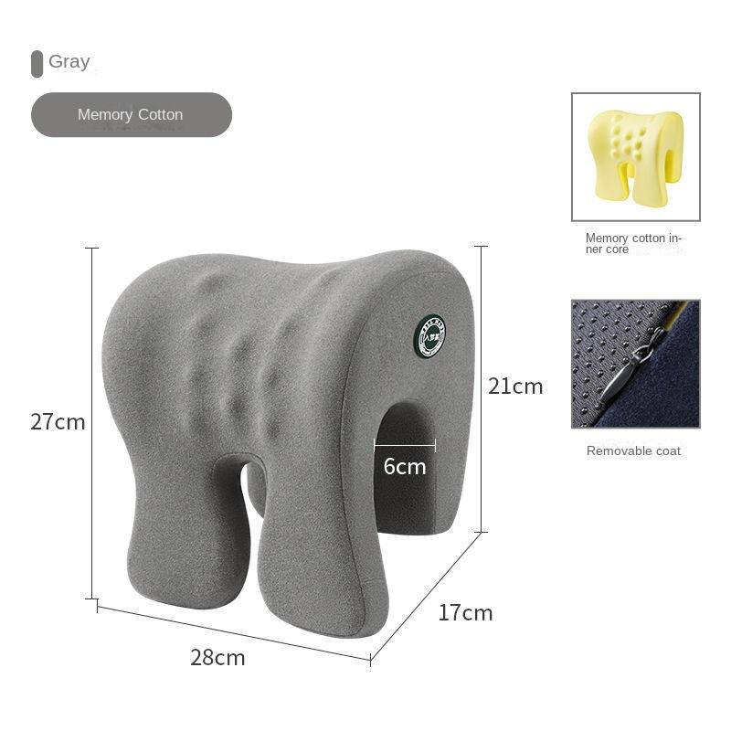 Neck Support Office Rest Lunch Break Orthopedic Student Desk Sleeping Memory Foam Nap Pillow For Travel Headrest