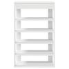 Shoe Rack White 60 x 30 x 98 cm Engineered Wood
