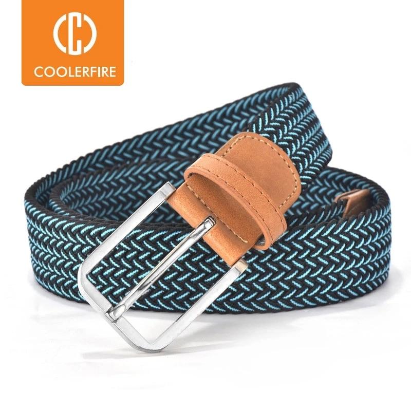 Cintura Elastica Unisex Intrecciata In Tessuto – Regolabile Senza Fori, Fibbia Metallo, 3,3 Cm – Per Uomo E Donna, Casual E Vintage
