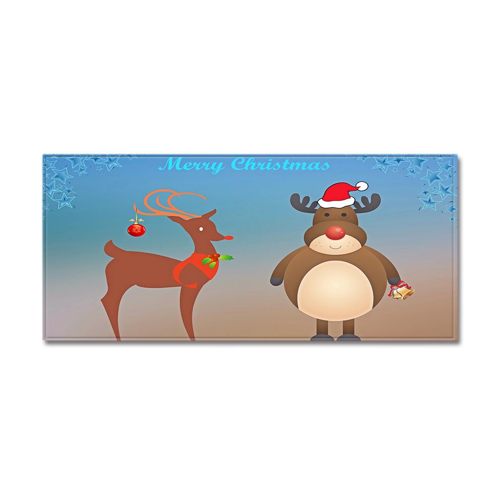Christmas Kitchen Sand Carpet Doormat Long Floor Mat