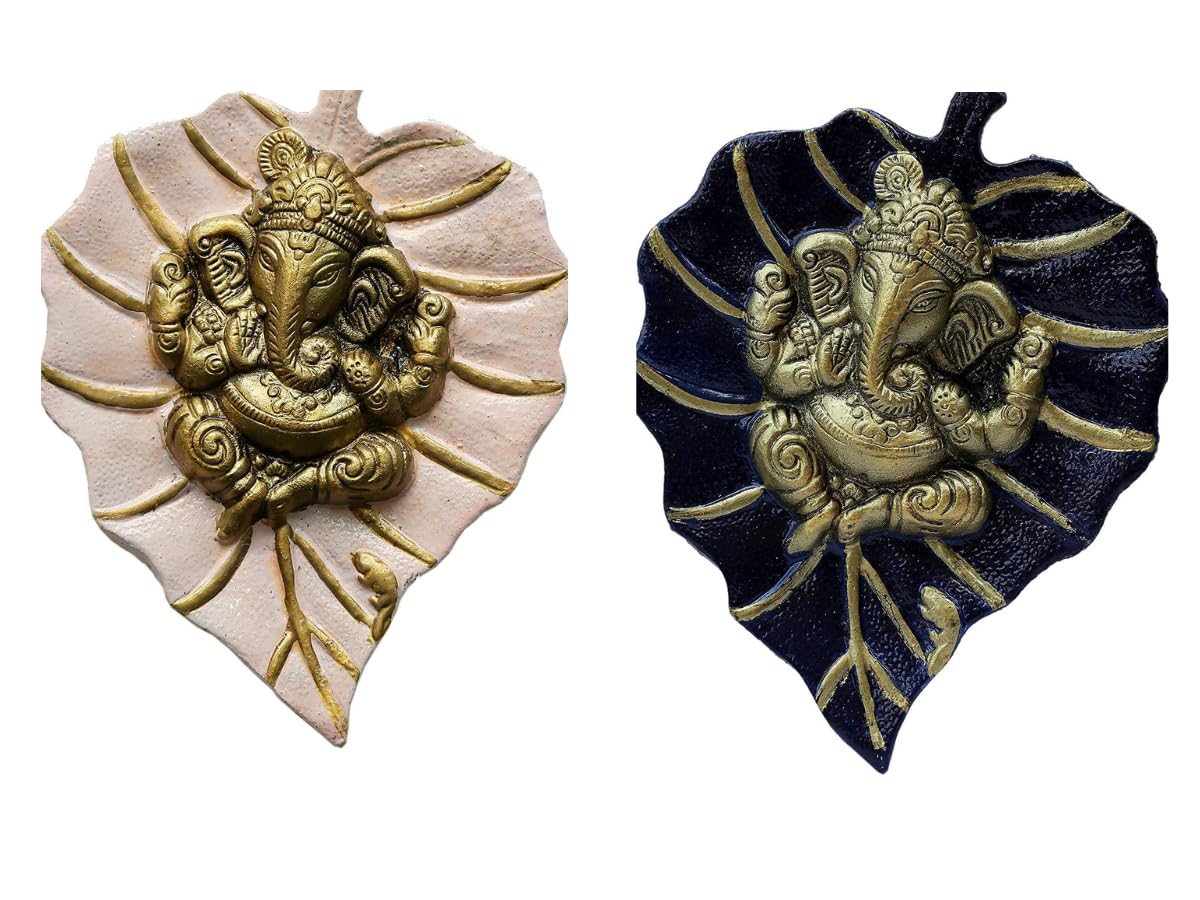

Metal Patta Ganesha Wall Hanging Decorative Showpiece, Home Decor, Living Room