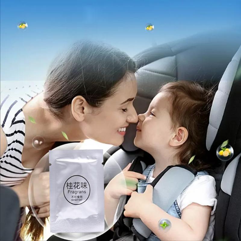 Auto Aromatherapie Clip Dufttabletten Set Auto Luftauslass Windrichtungs-Paddel Versteckter Duftclip Feste Aromatherapie Streifen