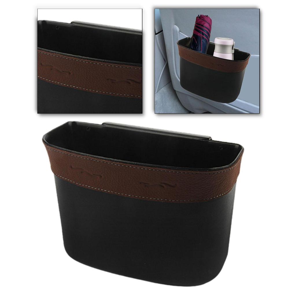 Trash Can Car Storage Box Versatile for Bathroom Office Vanity Tabletop