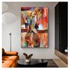 Modern Sex Lady Picture Wall Art Poster Girl Bedroom Abstract Minimalist Art Oil Painting Home Decor Nordic Canvas Painting