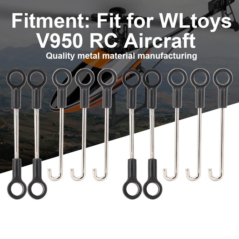 2 Set Connecting Rod Set Upgrade Accessory Fit for WLtoys V950 RC Aircraft