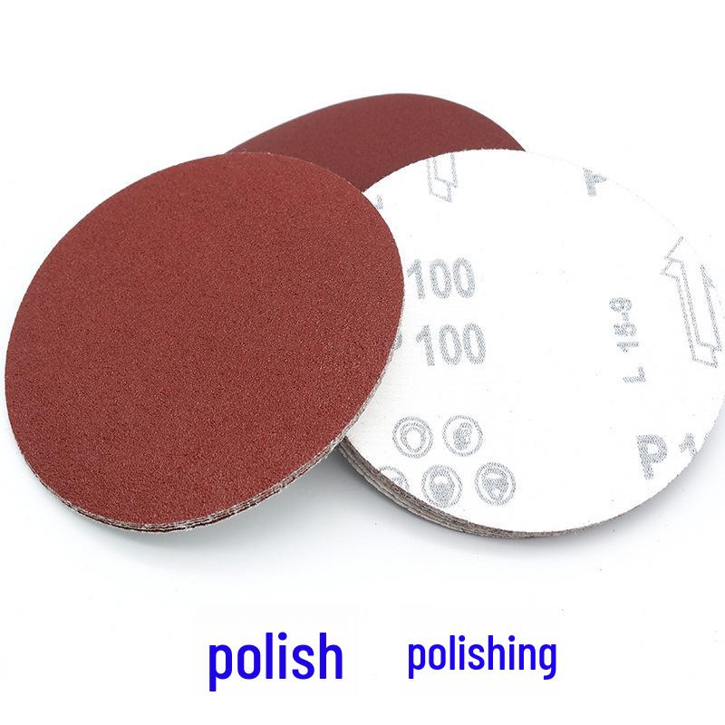 5-Inch 125MM Flocking Self-Adhesive Sandpaper Discs with Velvet Backing