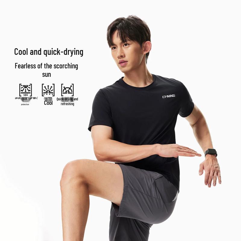 Мужская футболка Li-Ning с коротким рукавом M
