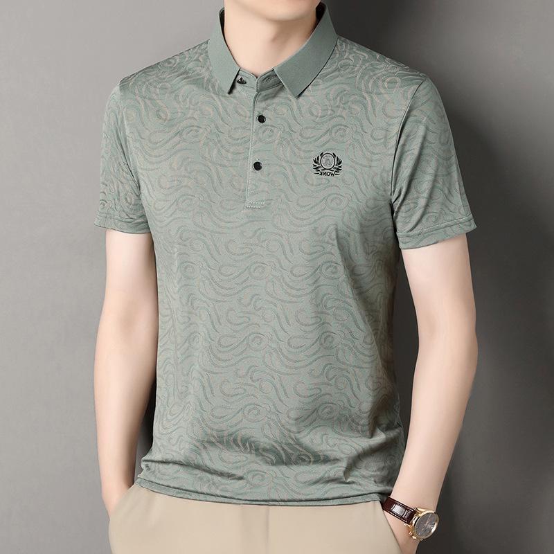 2025 Trendy Summer Polo Shirt: Lightweight, Soft, Handsome Casual Lapel Style for Men
