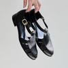 HIMIKO/Himiko/T-Strap Gurkha Shoes/651502 Black 240